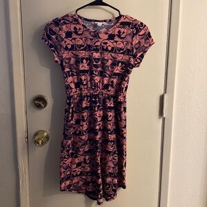 Girls LuLaRoe evil Queen dress size 12